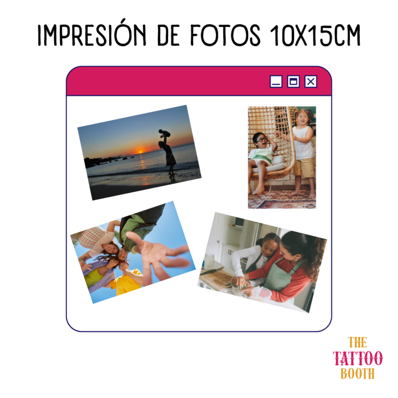Impresión 10 fotos 10x15 cm