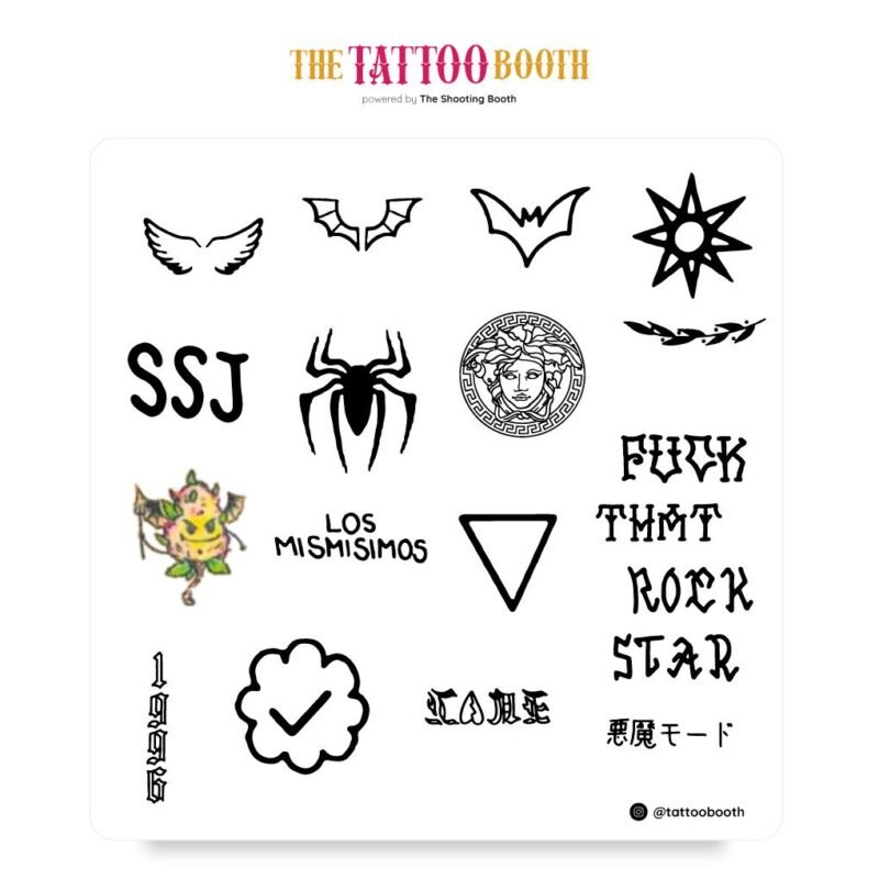 Tatuajes Temporales  Duki x20 Tattoos