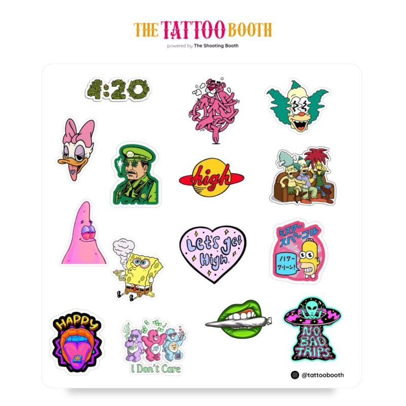 Tatuajes Temporales High I x15 Tattoos