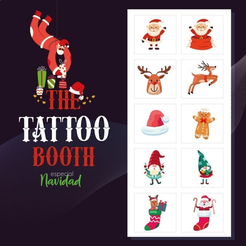 Tattoos Temporales Navidad I x 10 tattoos