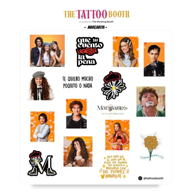 Tattoos Temporales Margarita X16 Tattoos