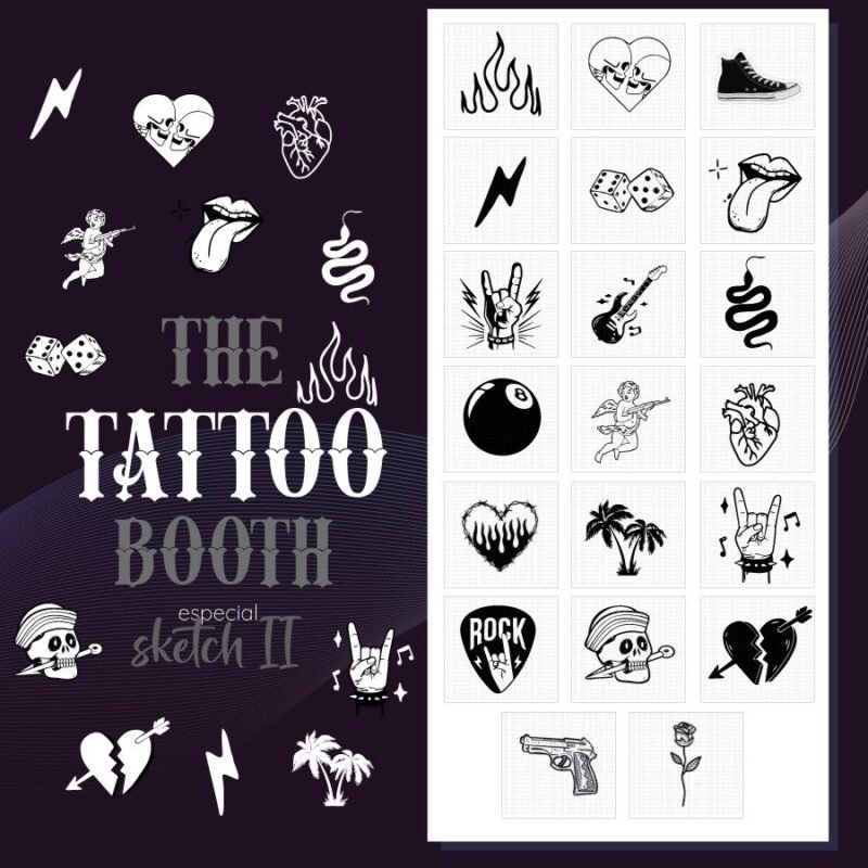 Tattoos Temporales Skecht II X20 Tattoos